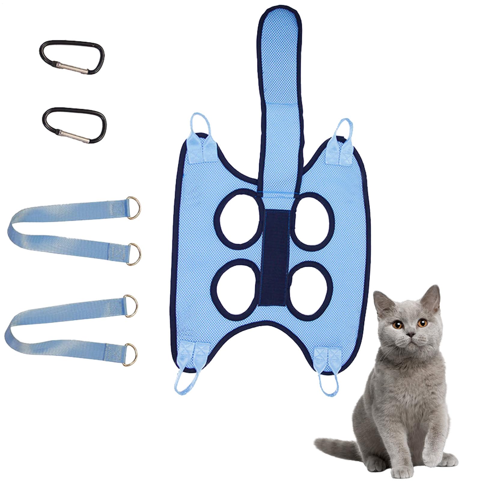 Pet Cat Dog Grooming Hammock Helper Dog Holder For Nail Trimming, Dog Sling For Nail Clipping, Pet Nail Trimming Sling Hammock Helper Pet Supplies Grooming Table For Puppy Kitten Bathing Grooming