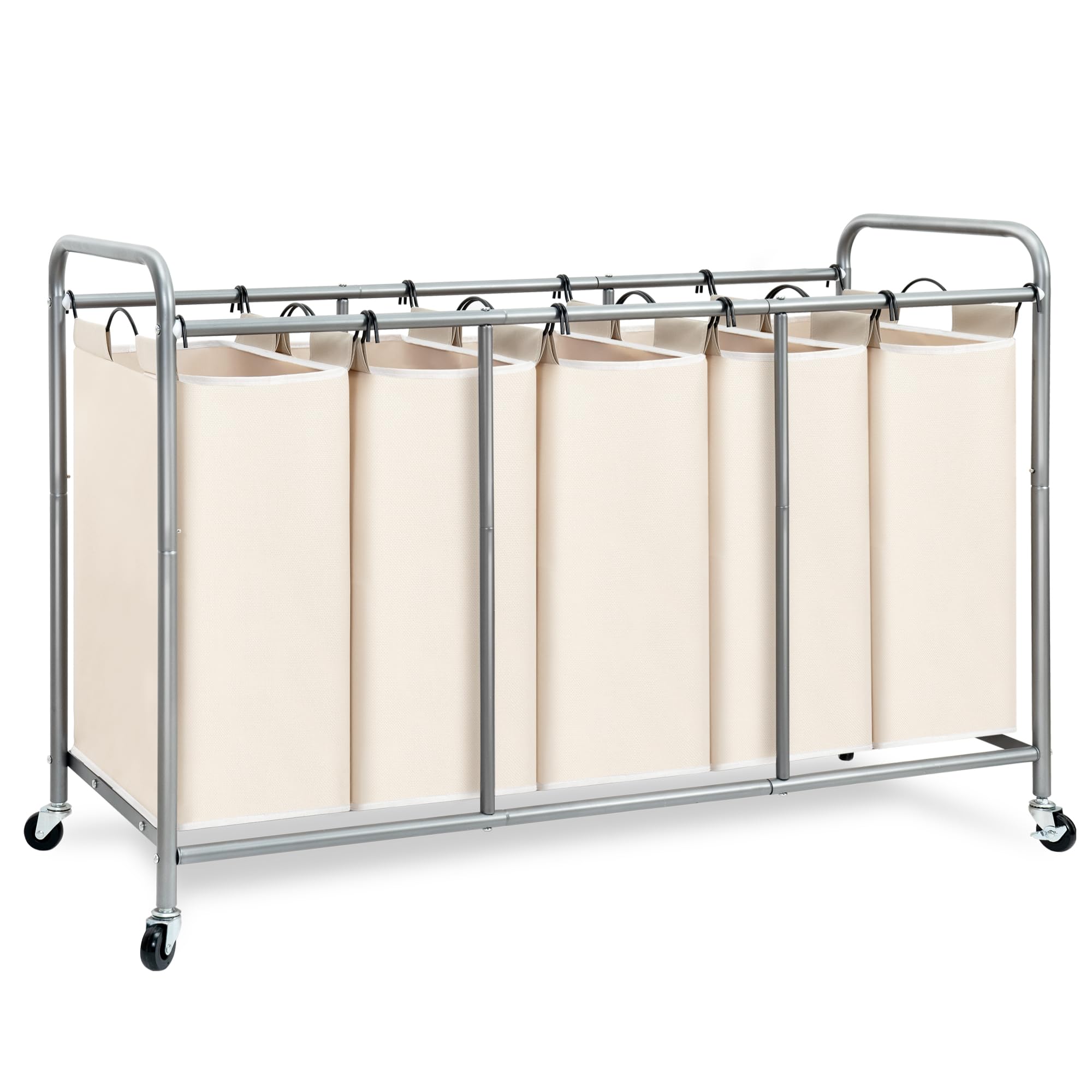 Amazon.com: STORAGE MANIAC 5 Section Laundry Sorter, Laundry