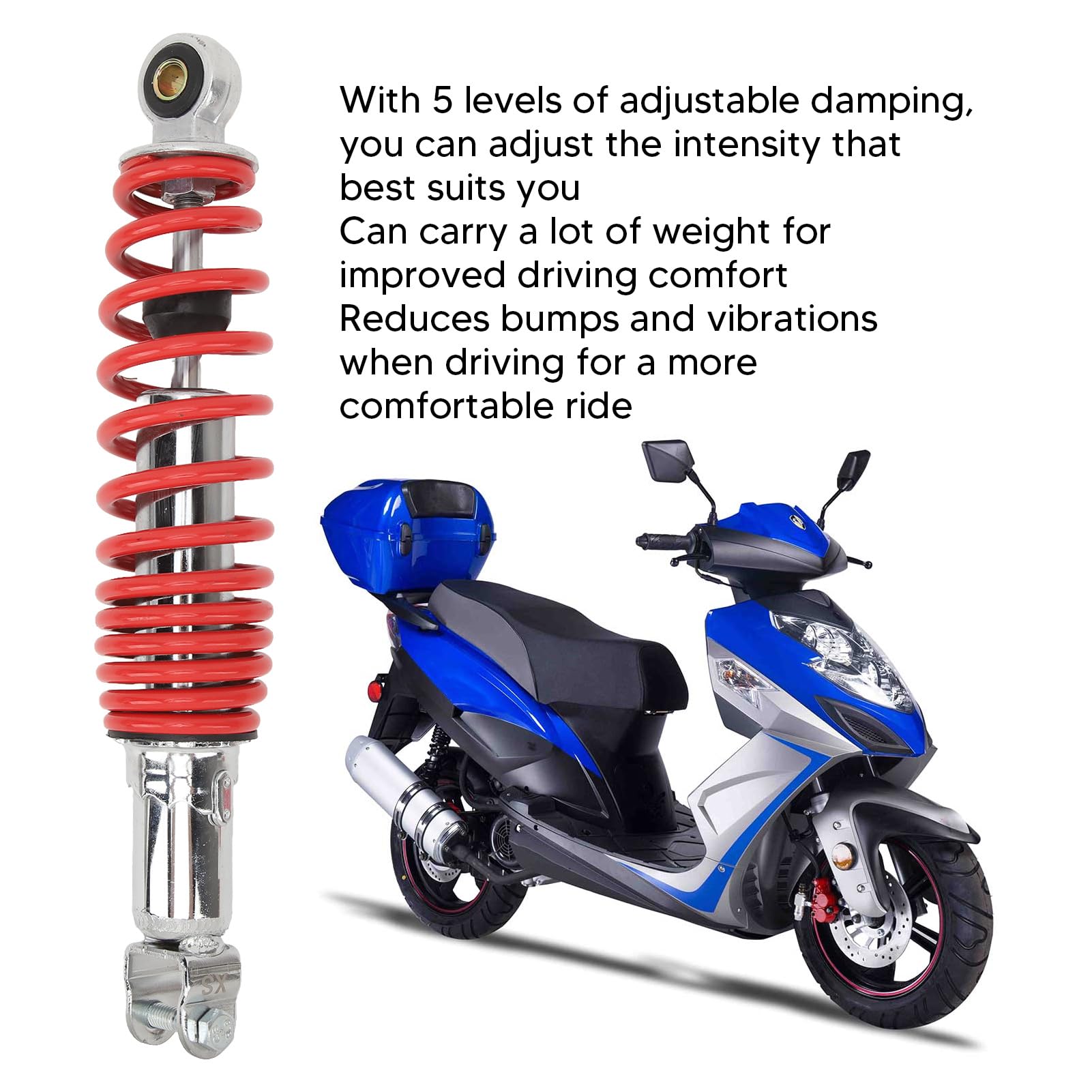 Amazon.com: 12 Inch for Scooter Moped GY6 139QMB 157QMJ with