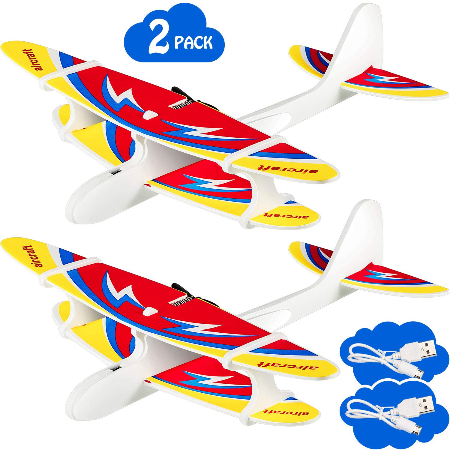 electric airplane toy