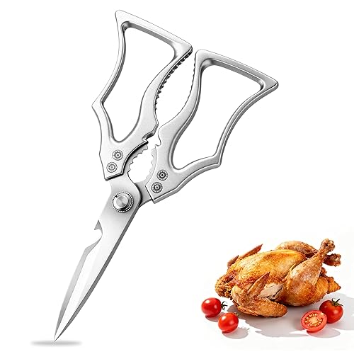 Heavy Duty Kitchen Scissors, High Carbon Stainless Steel Poultry Shears,
