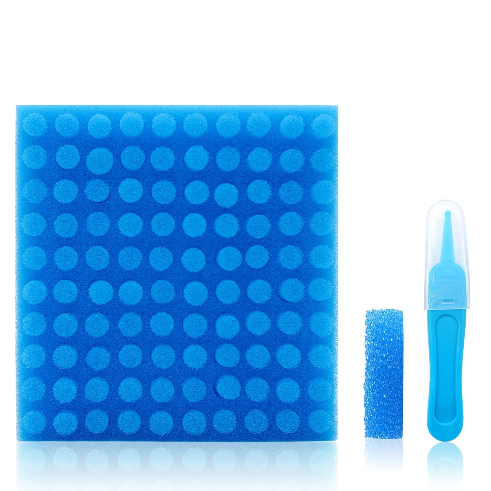 POPYJAN Nasal Aspirator Hygiene Filters 100PCS, Replacement for NoseFrida Nasal Aspirator Filters Safe Environmental, BPA, Phthalate & Latex-Free (100