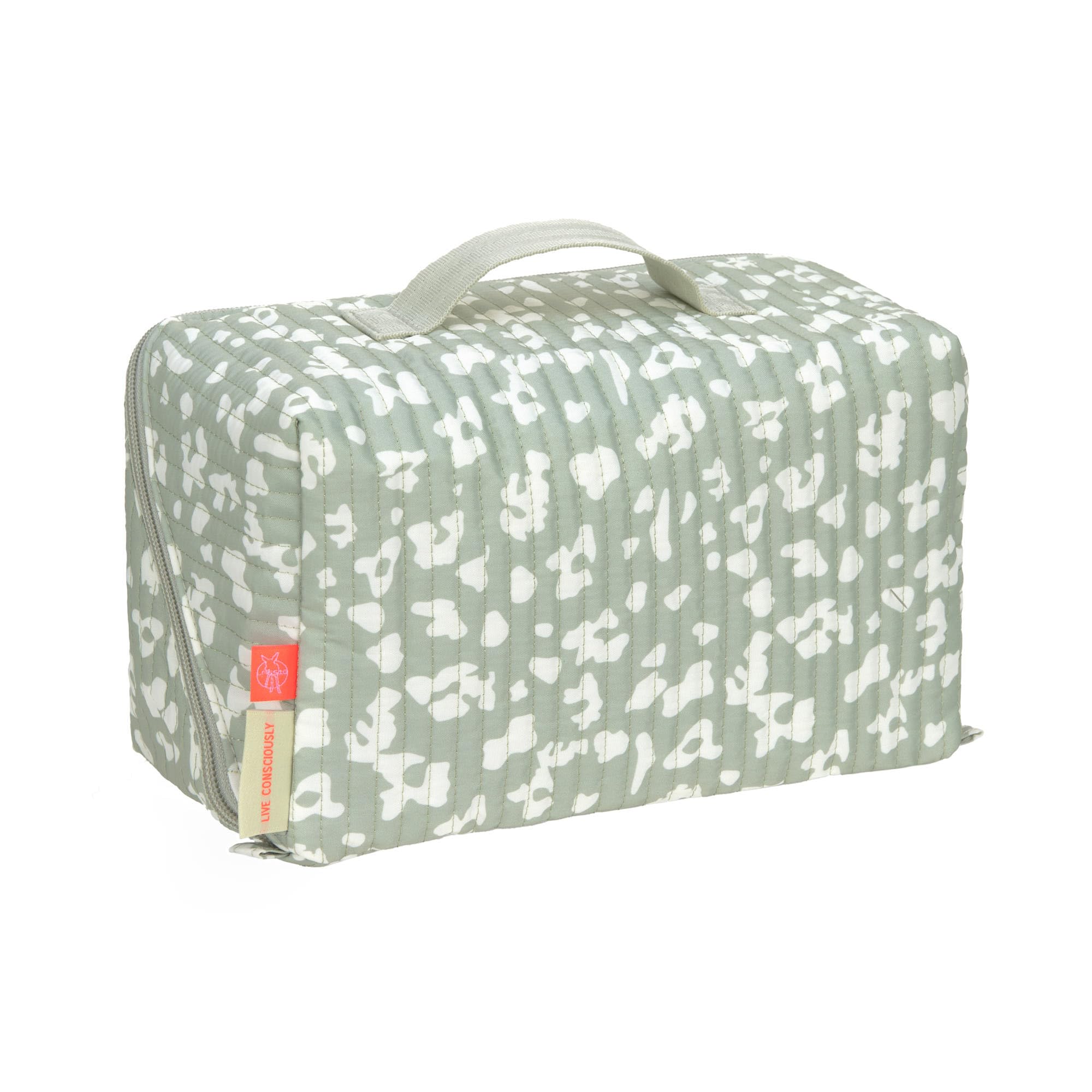 LÄSSIG Organiseur de table à langer Flex Organizer Leo light khaki