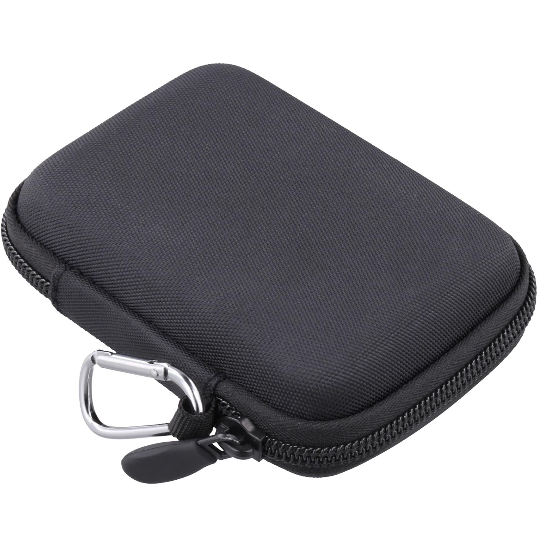 Khanka Twardy futerał do przenoszenia, etui do przechowywania kompatybilne z Note AI Rejestrator audio z klipsem na karabińczyk, tylko etui (czarny)