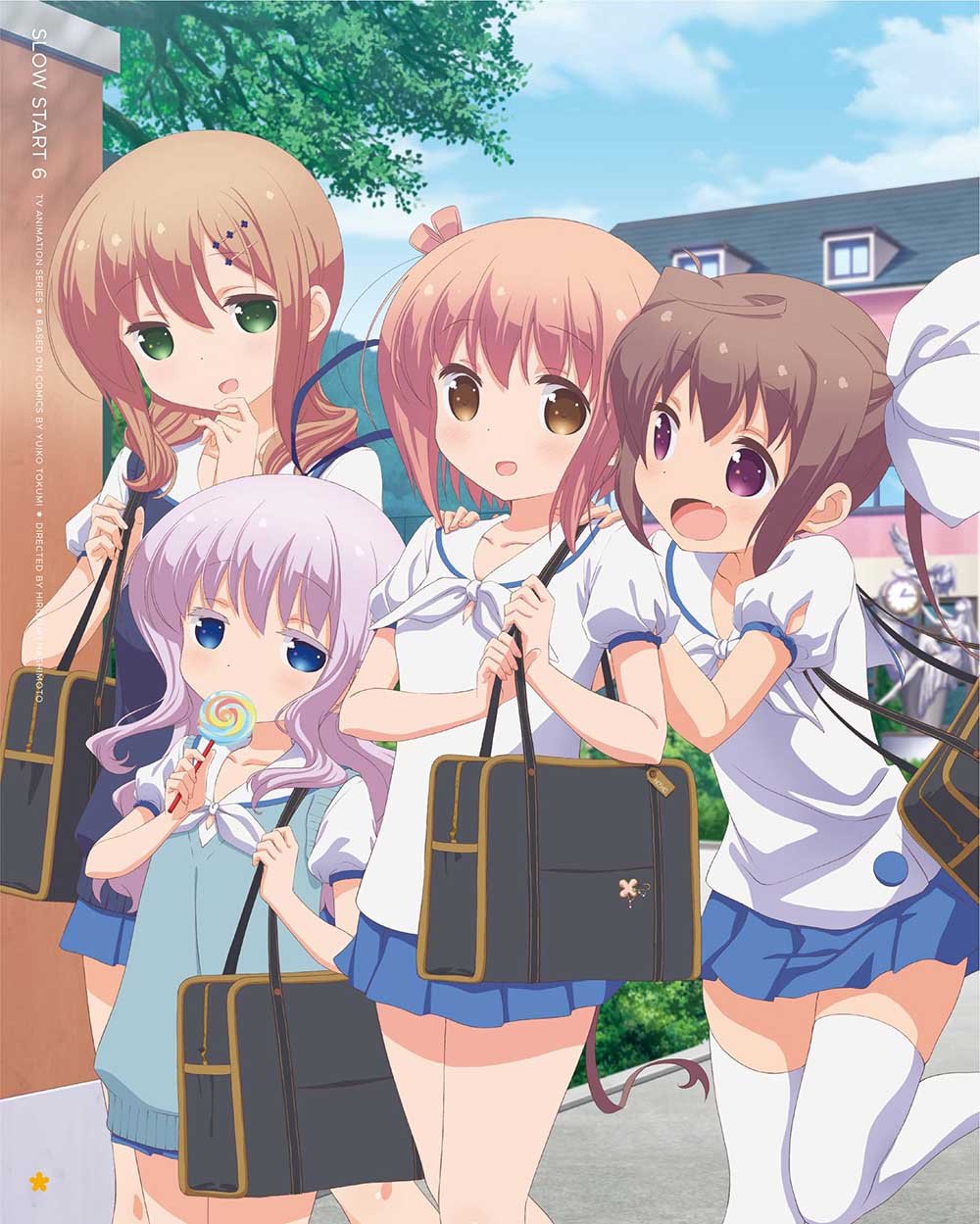 [Amazon. Co. JP Limited] surousuta-to 6 (trunk-like Bonus "Anime Drawing Illustration Use B1 Fabric Poster" Original Ill See only child drawing illustration Use trunk-like Storage Box "Delivery with Serial Code) (Fully Production Limited Edition) [Blu-ray]