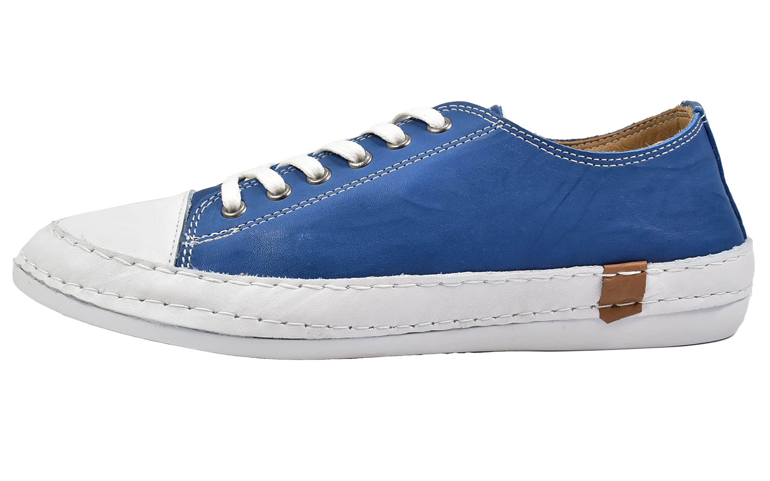 Andrea Conti Women's Trainers Sneaker, Cobalt, 4 UK