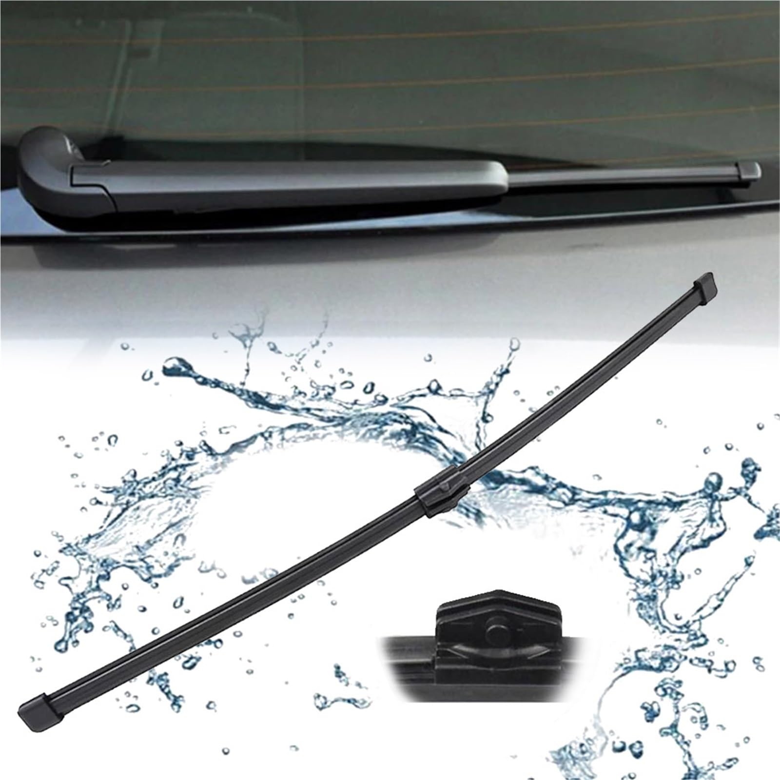 Balai d'Essuie-Glace de Lunette Arrière Touareg MK2 14 Pouces Accessoire Auto 2010-2018
