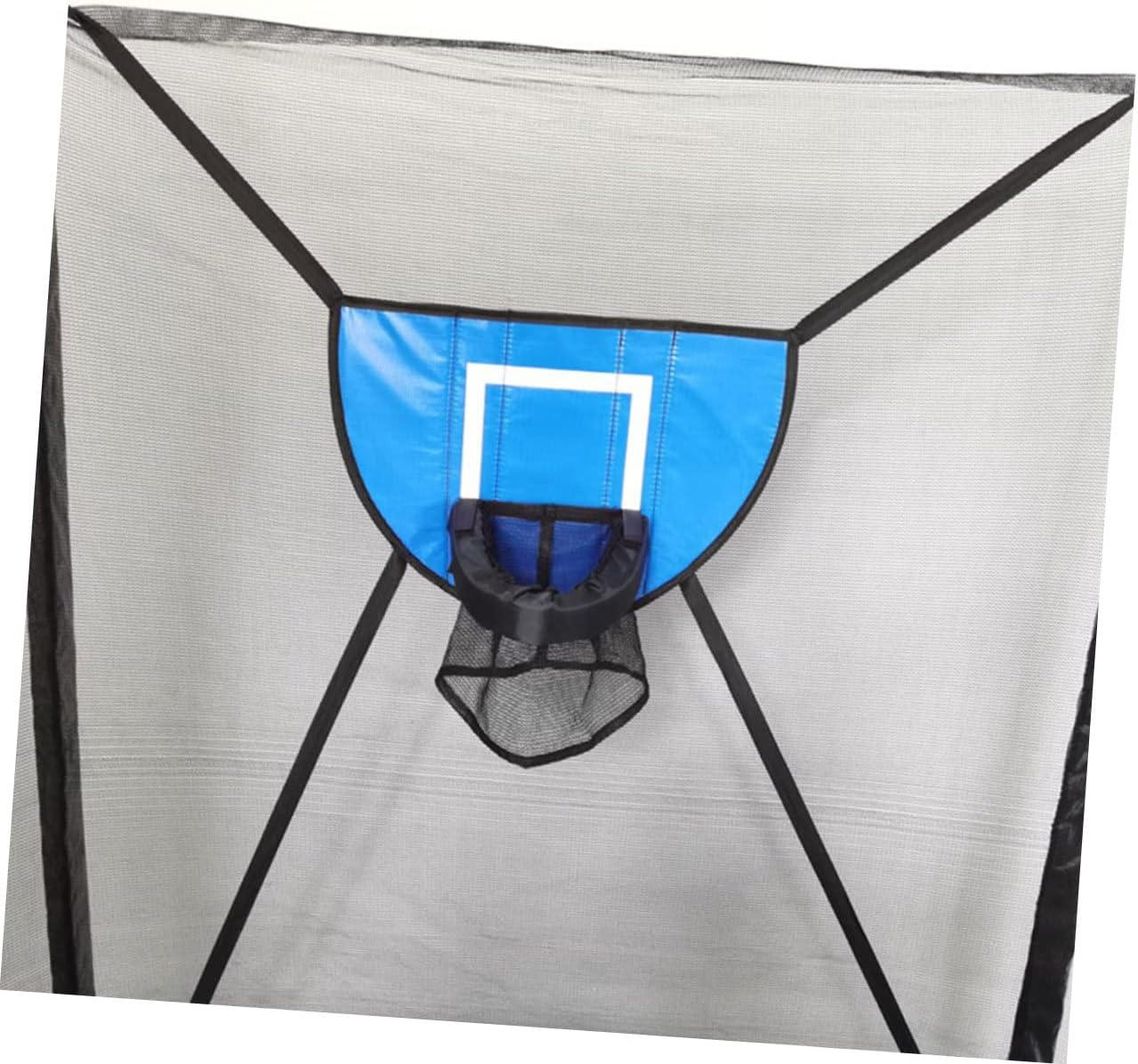 Indoor Trampoline Basketball Hoop for Fun Basketball Rack for Indoor Play for Safety and Skill