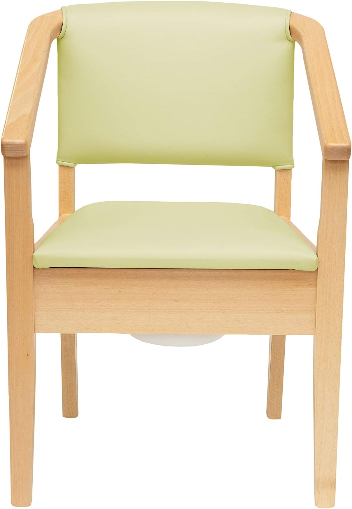 MAWCARE Commode Chair - 18 x 18 Inches [Height x Width] in Manhattan Cream (tu18-Commode_m)