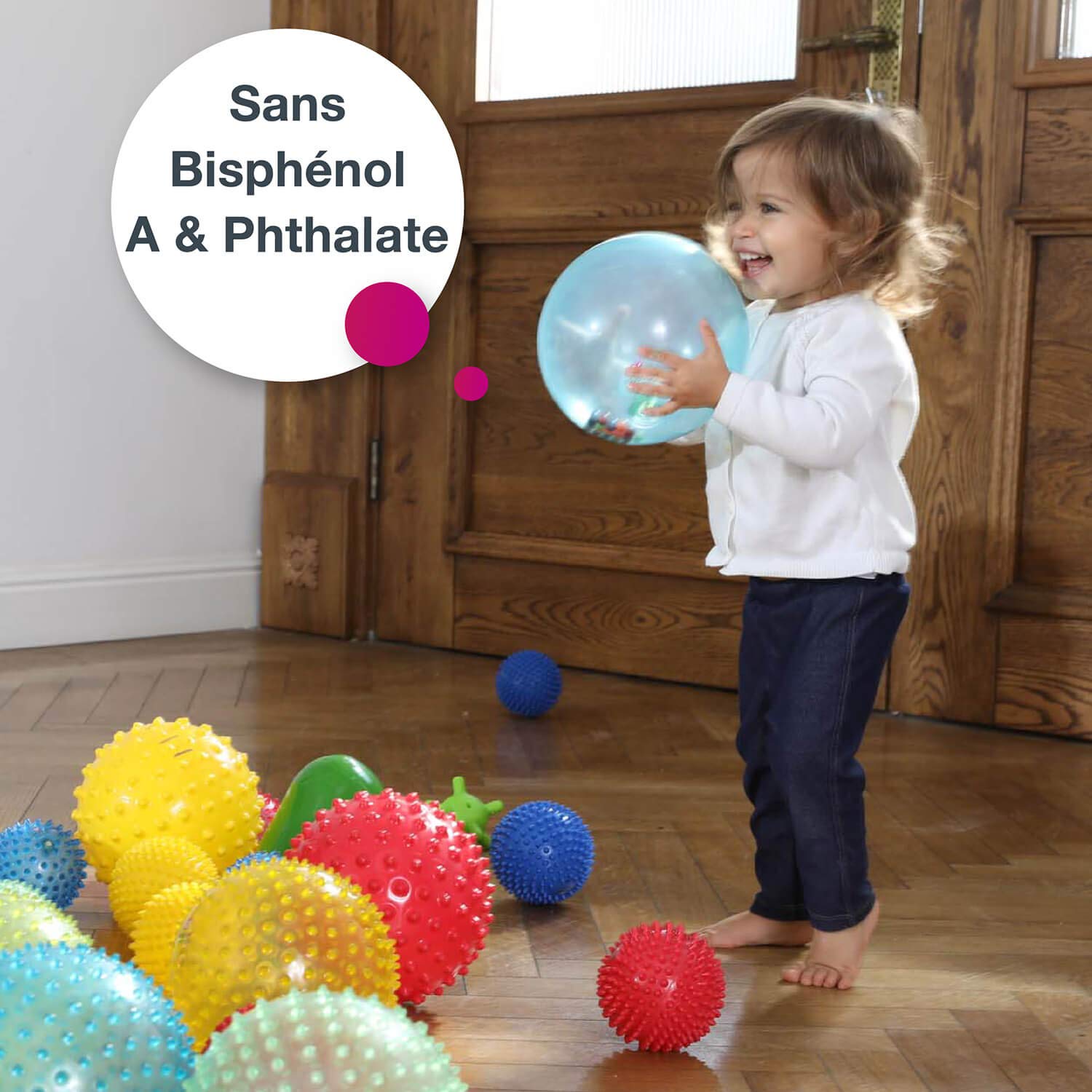 BSM ED705199 - Confezione da 9 palline Sensorielles
