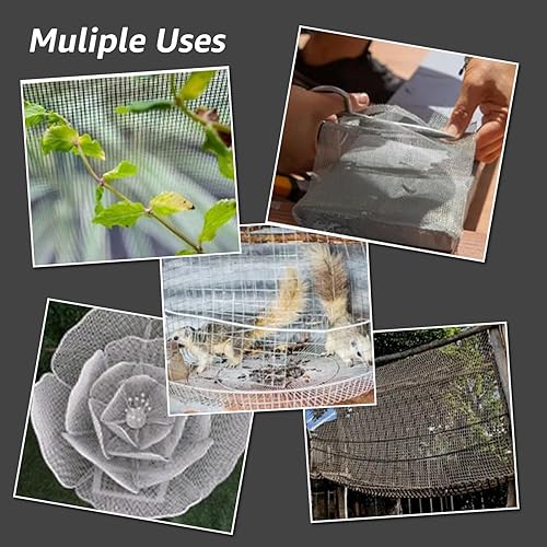 Miniatura 6 de Paquete de 6 mallas de alambre de 12 x 8 pulgadas, 20 mallas de acero inoxidable 304, nunca se oxidan resistentes para proyectos de bricolaje,