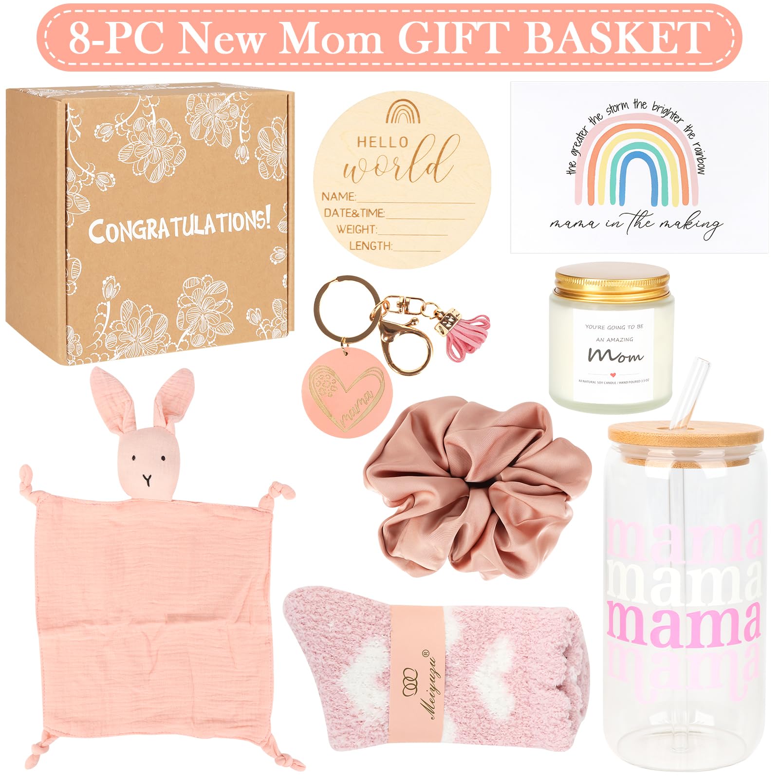 Amazon.com : New Mom Gifts Box, Pregnancy Gifts for Expecting Mom