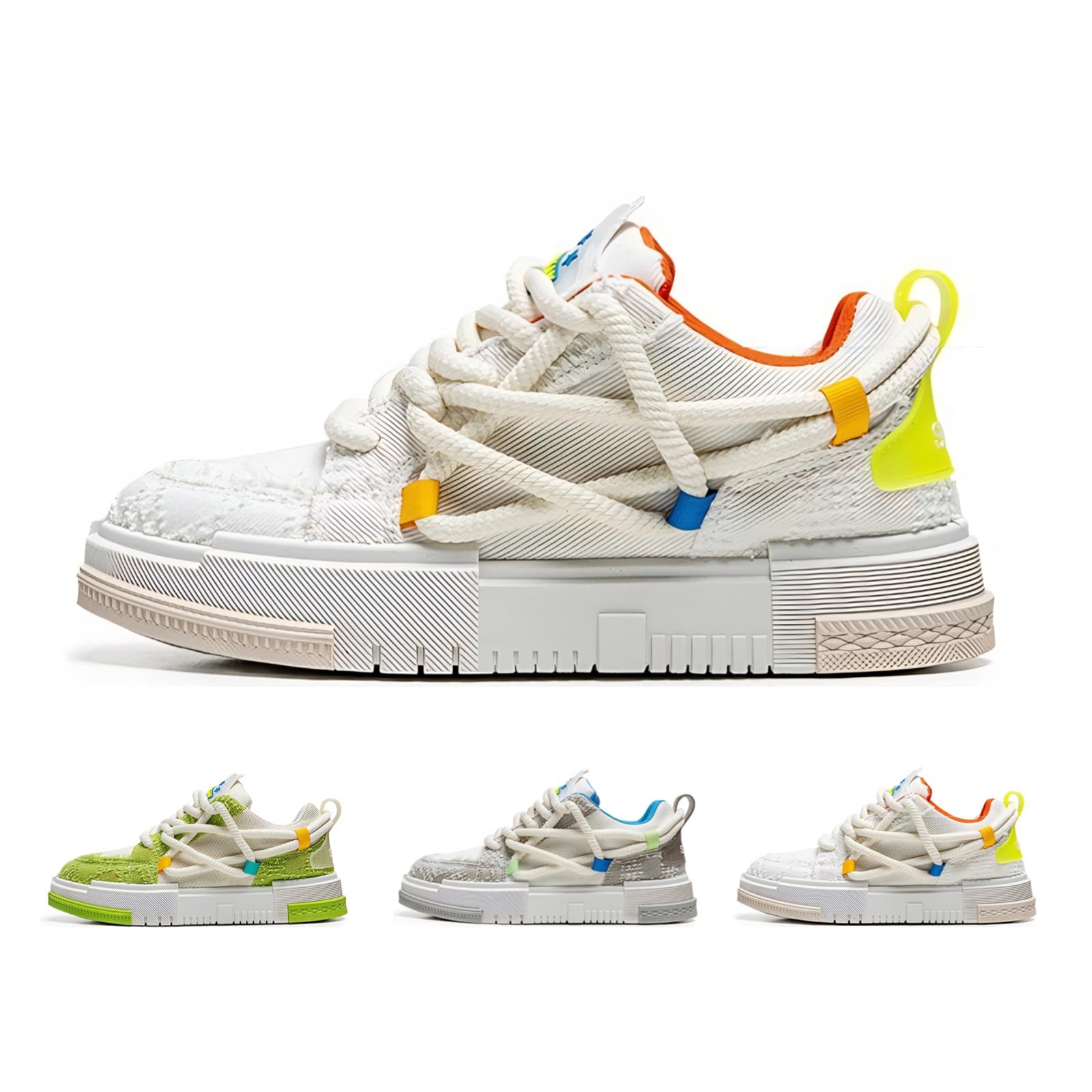 ACARITOUCH Cool Chunky Sneaker for Women Y2K Sporty Platform Sneakers Thick Sole Aesthetic Walking Shoes