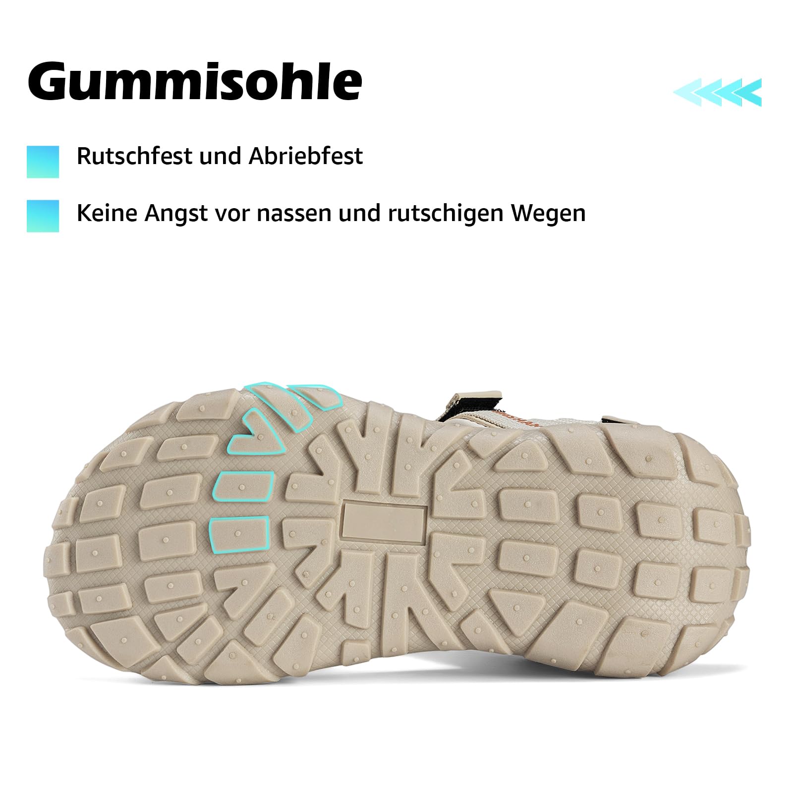 Mishansha Sandalen Damen Sommer Outdoorschuhe Gr.36-42 | Trekkingsandalen Frauen, Sommerschuhe, Wandersandalen, Strand, Atmungsaktiv