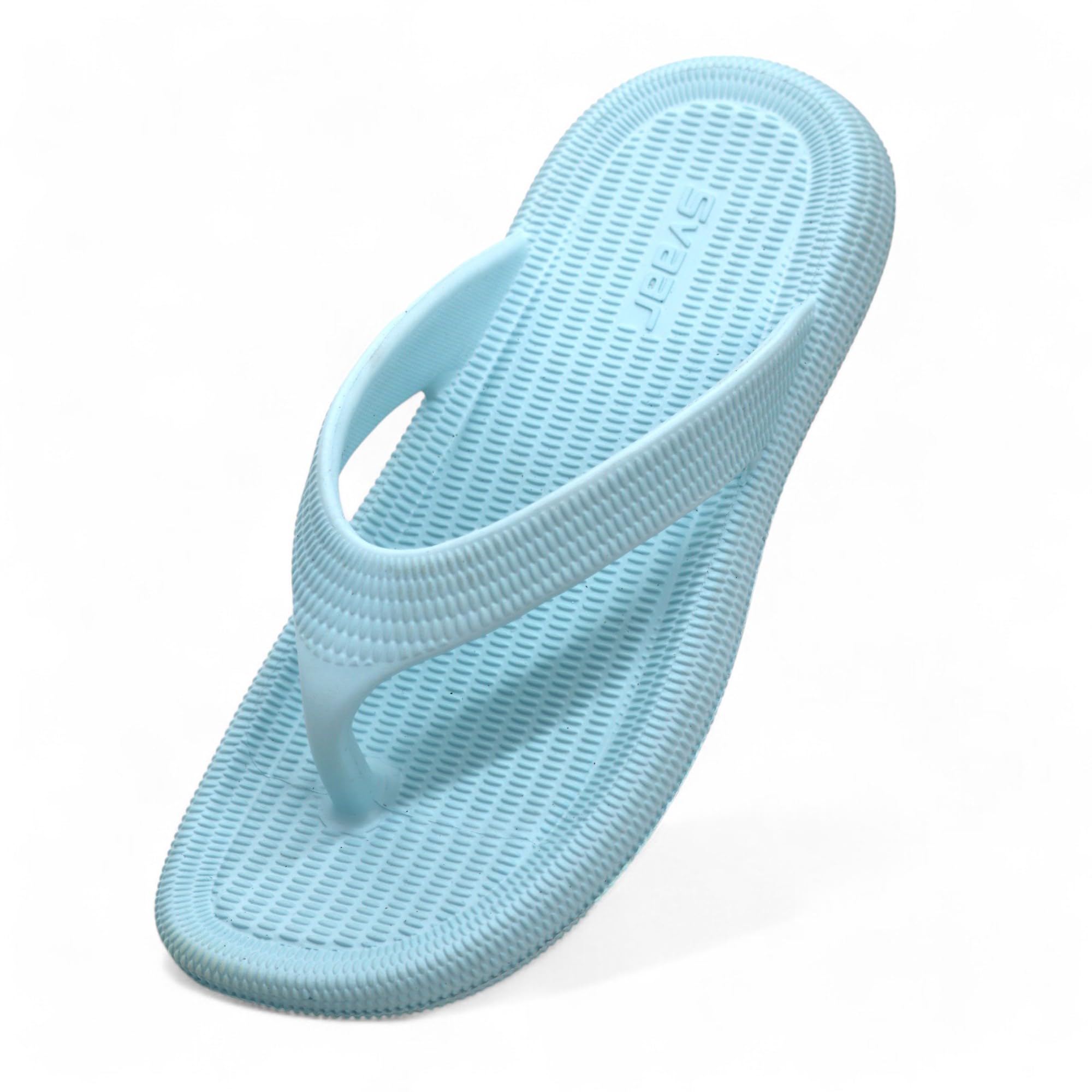 SVAAR Women Flip-Flops Slippers | Orthopedic, Diabetic, Pregnancy | Soft Doctor Anti-Skid | Comfortable & Lightweight | All Day Wear, Blue, 7 UK
