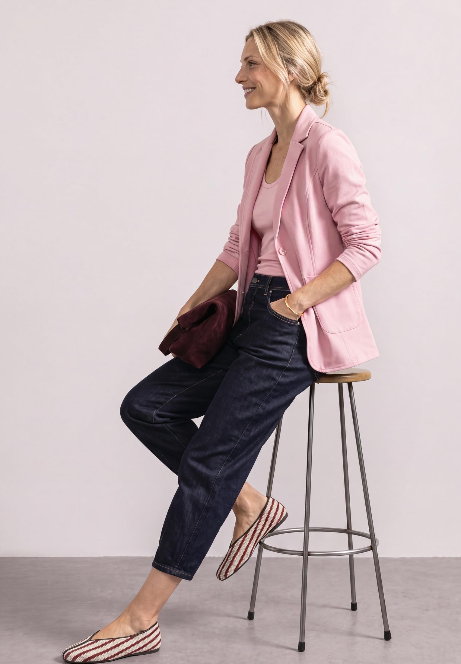 Street One Damen Basic Blazer in Unifarbe