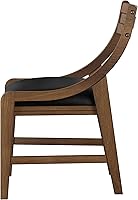 Vista 11 de Hillsdale, Cooper - Juego de 2 sillas de juego tapizadas y de madera, color marrón