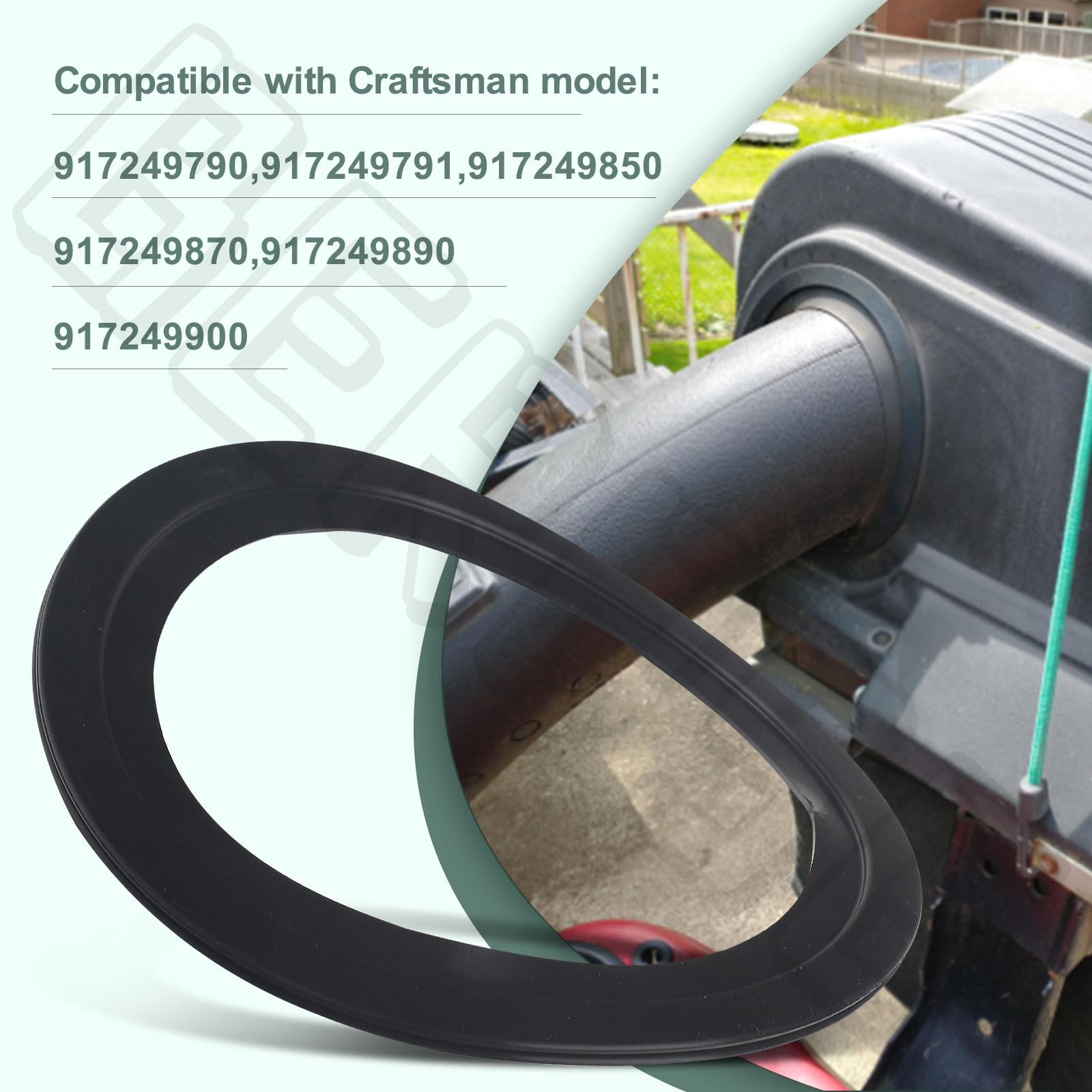 Amazon.com: BERPSE 532127534 Bagger Cover Gasket Compatible with