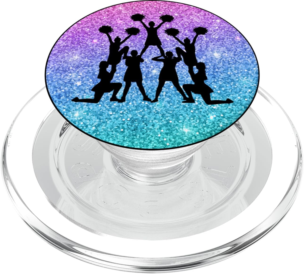 Cute Cheerleading Squad Team Gift For Girls Teens And Women PopSockets PopGrip: Swappable Grip for Phones & Tablets PopSockets PopWallet for MagSafe