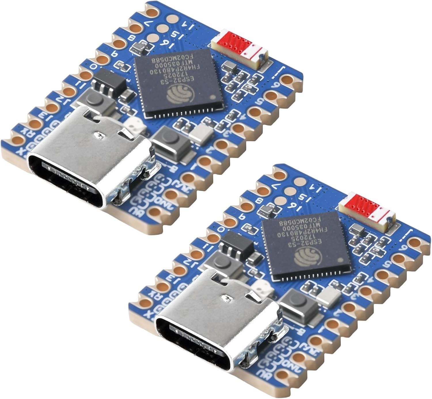 Zestaw 2 Kart Rozwojowych ESP32 ESP32-S3 opartych na ESP32-S3FH4R2 Dual-Core WiFi + Bluetooth, Mini Karta rozwojowa do projektów programistycznych