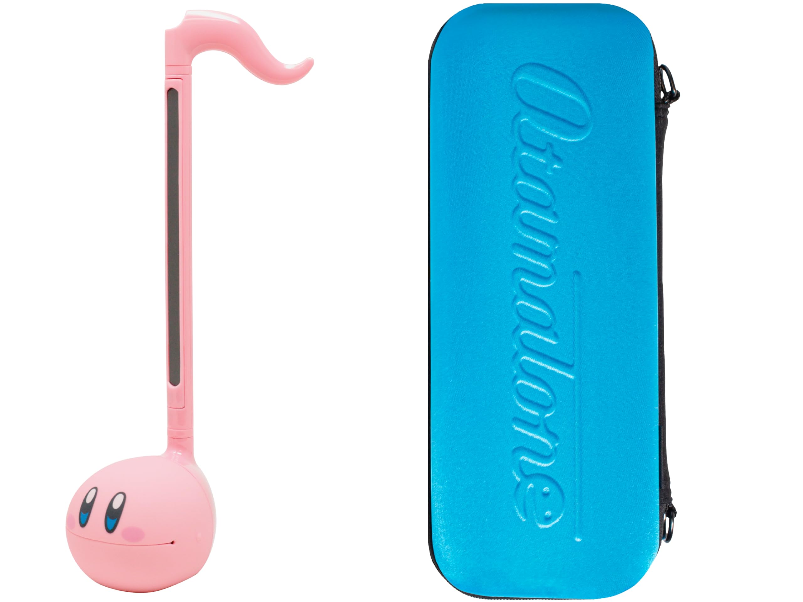 Amazon.com: Otamatone Regular [Kirby] and Matte Case [Blue] Bundle