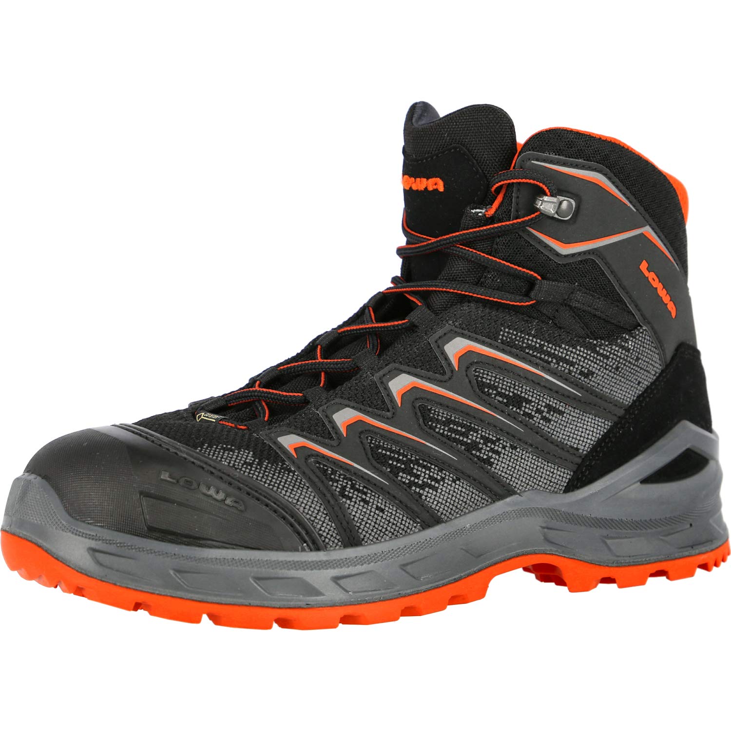 LOWA Sicherheitshochschuhe S3 LARROX WORK GTX Black Mid