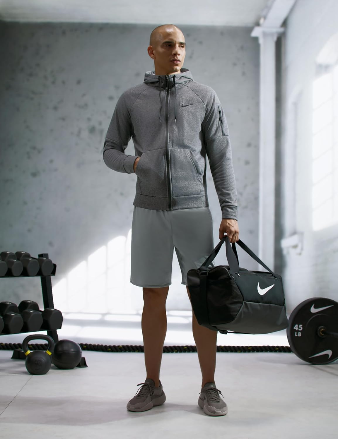 Nike Men's Therma-Fit Full-Zip Fitness Top - Image 6