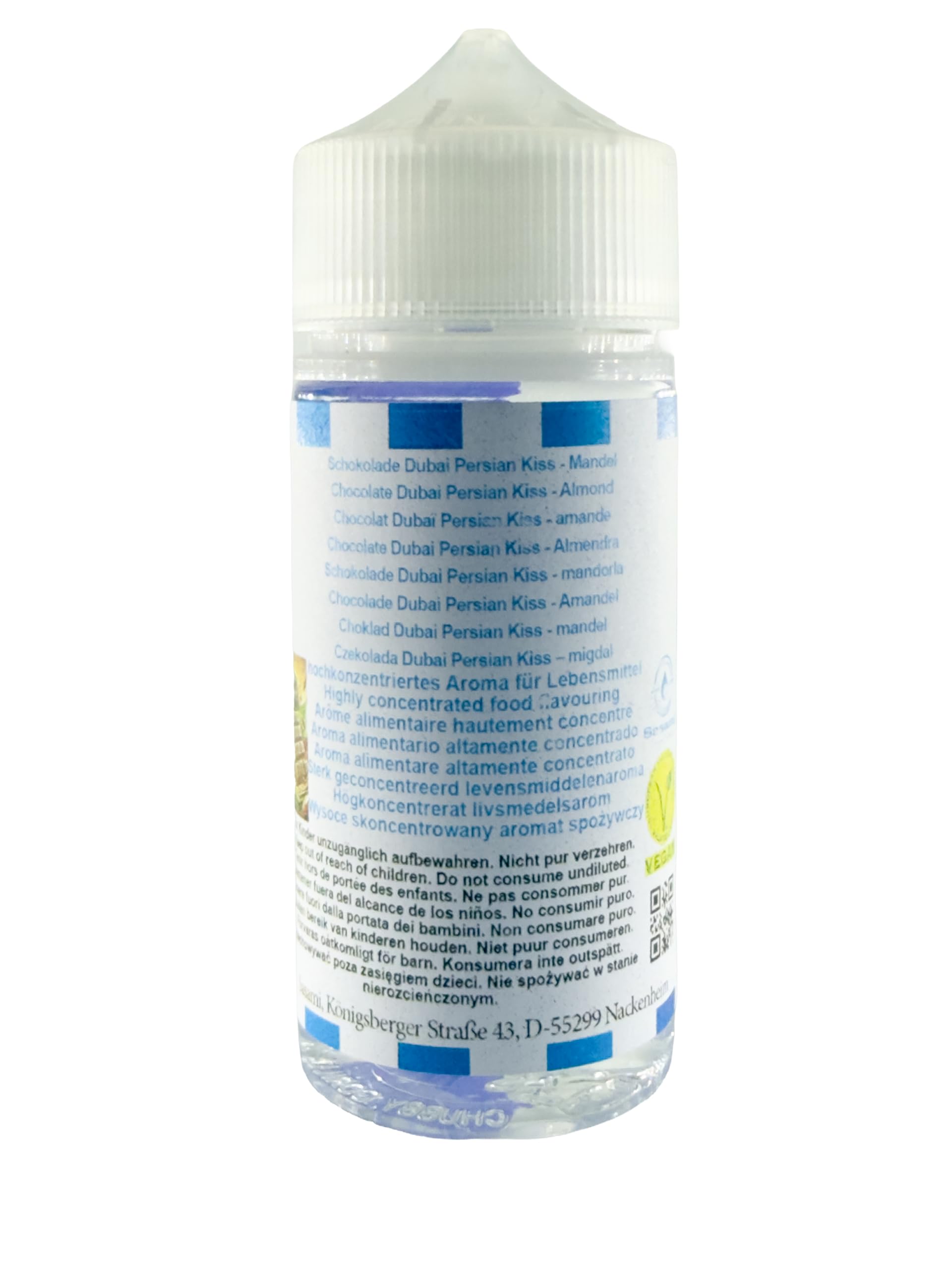 Czekolada Dubai Persian Kiss – migdał aromat koncentrat – Wegański – Sasami – 100ml