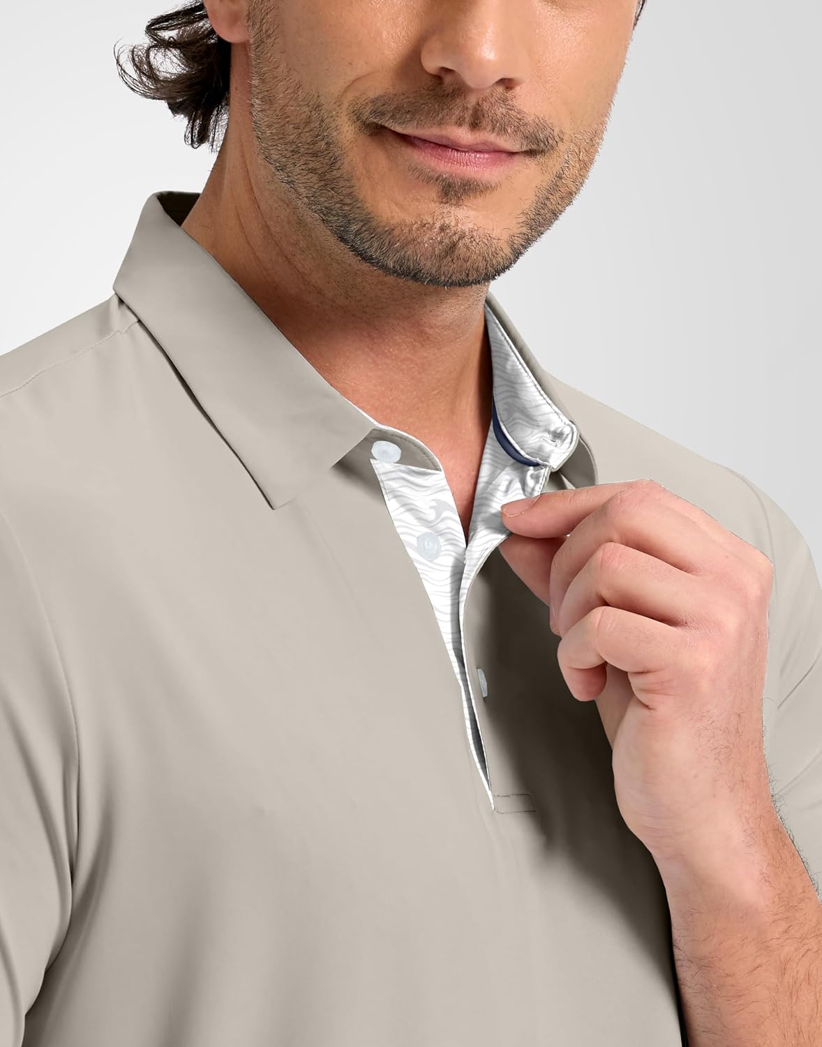  Mens Golf Shirt Short Sleeve Dry Fit Collared Polo Shirts | Moisture Wicking, Performance, lightweight, Athletic, Casual, Work Shirts thumbnail