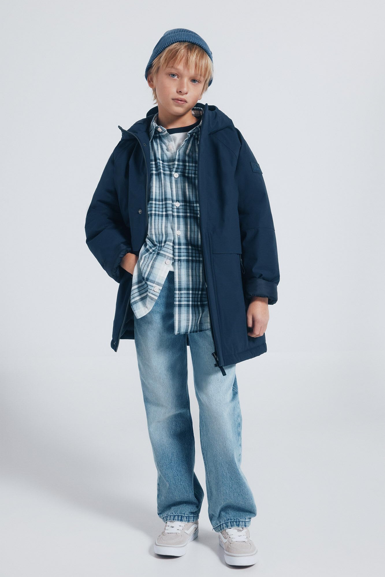 Springfield Men's Puffer Parka Parka Abolata Bambini e ragazzi