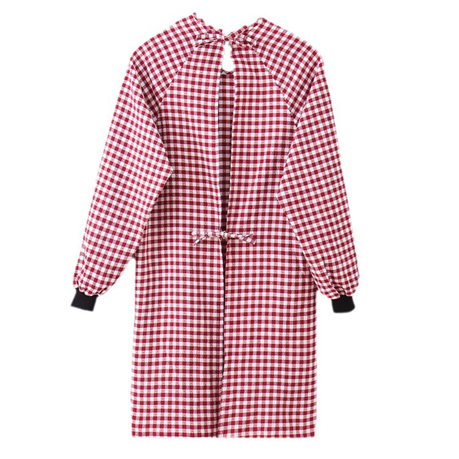 Gartenschürze, Schürzen 2 Stück Küche Damen Kochschürze mit Taschen Kochen