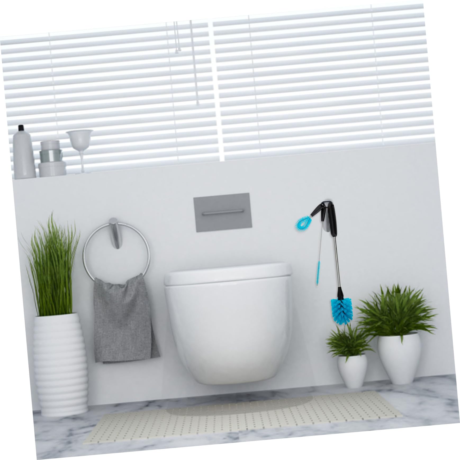 minkissy 3sätze Praktische Reinigungsbürsten Für Flaschen Multi-funktionsbürsten Mit Langem Griff Für Müheloses Reinigen Von Wasserflaschen Und Trinkbehältern Platzsparend Und