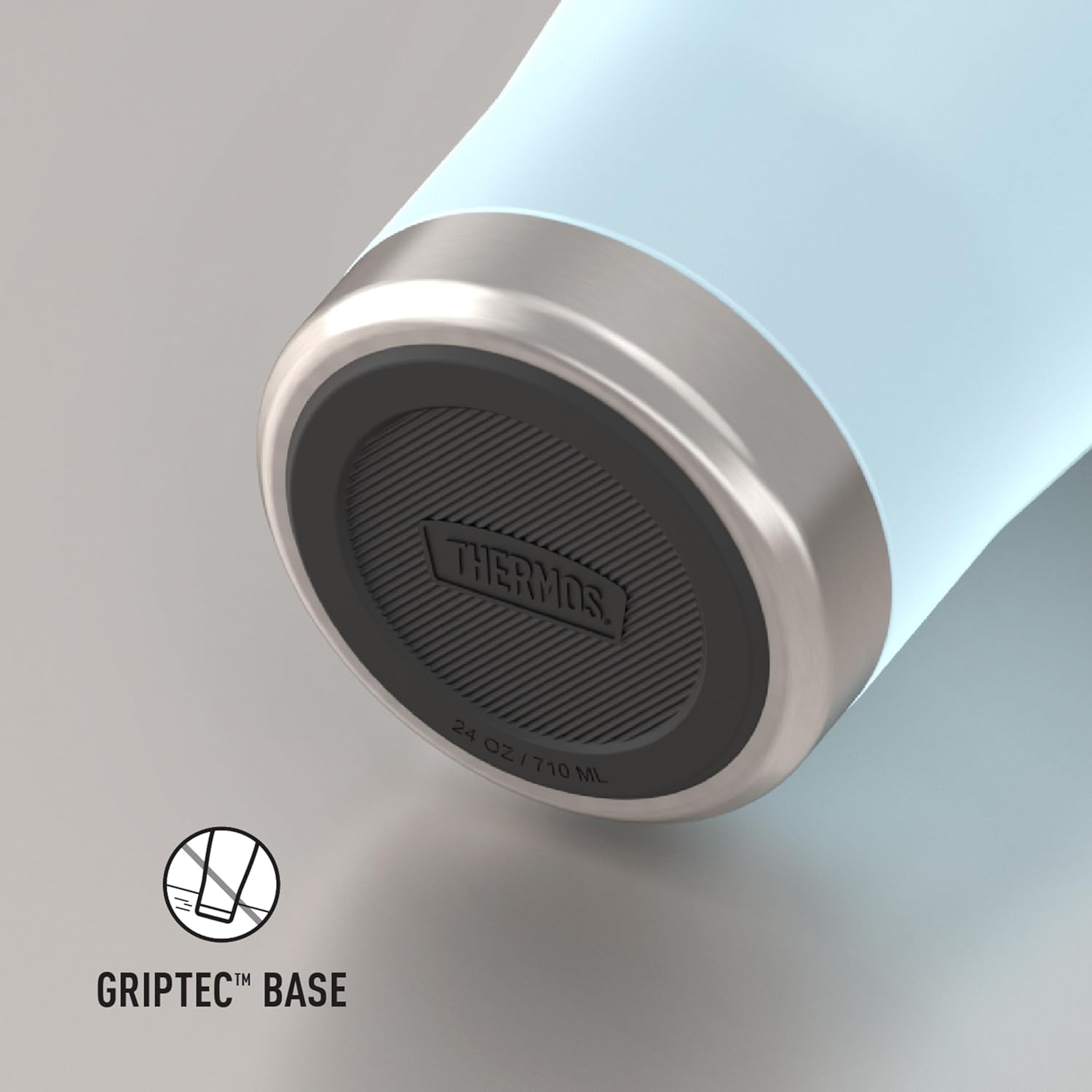 THERMOS ICON SERIES, Stainless Steel Cold Tumbler with Slide Lock, 24 Ounce, Glacier - Image 6