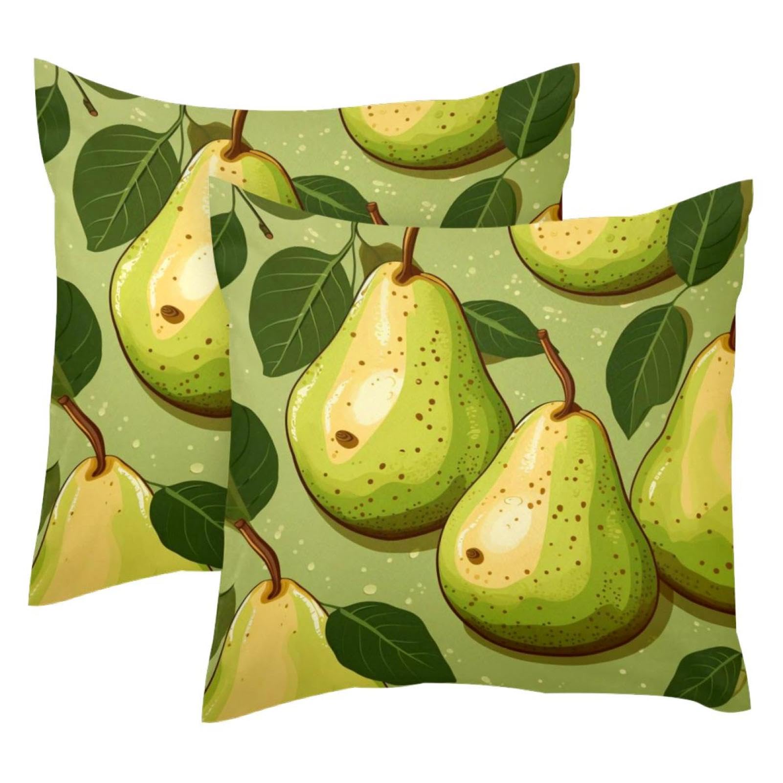 Housse de coussin en velours doux haut de gamme aquarelle 50x50
