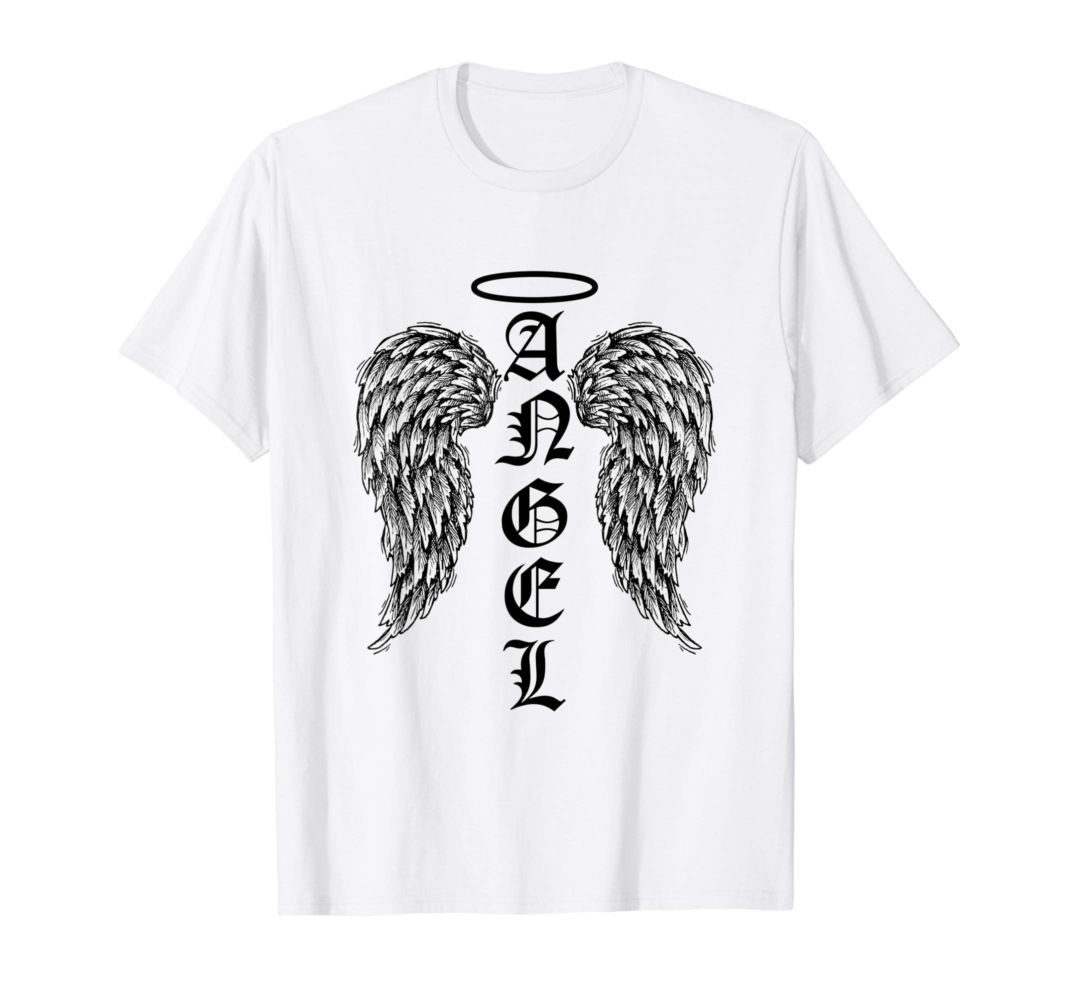UAB KIDKISAngel Wings Halo Feathers God Awesome Funny Gift T-ShirtOEKO-TEX STANDARD 100