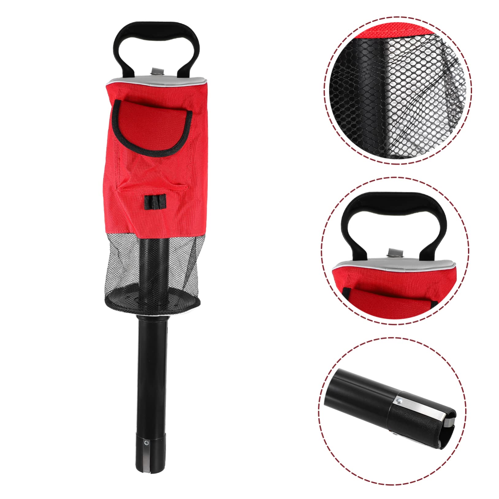 Anneome Golf Ball Retriever Basket 70 Balls Capacity Professional Picker Grabber for Golfs Cart