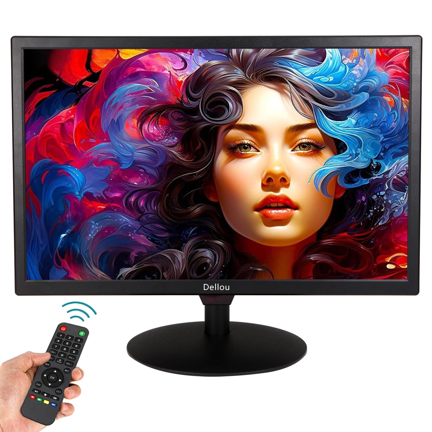 Colloou 24 inch Monitoring Security CCTV Camera Monitor Display Screen