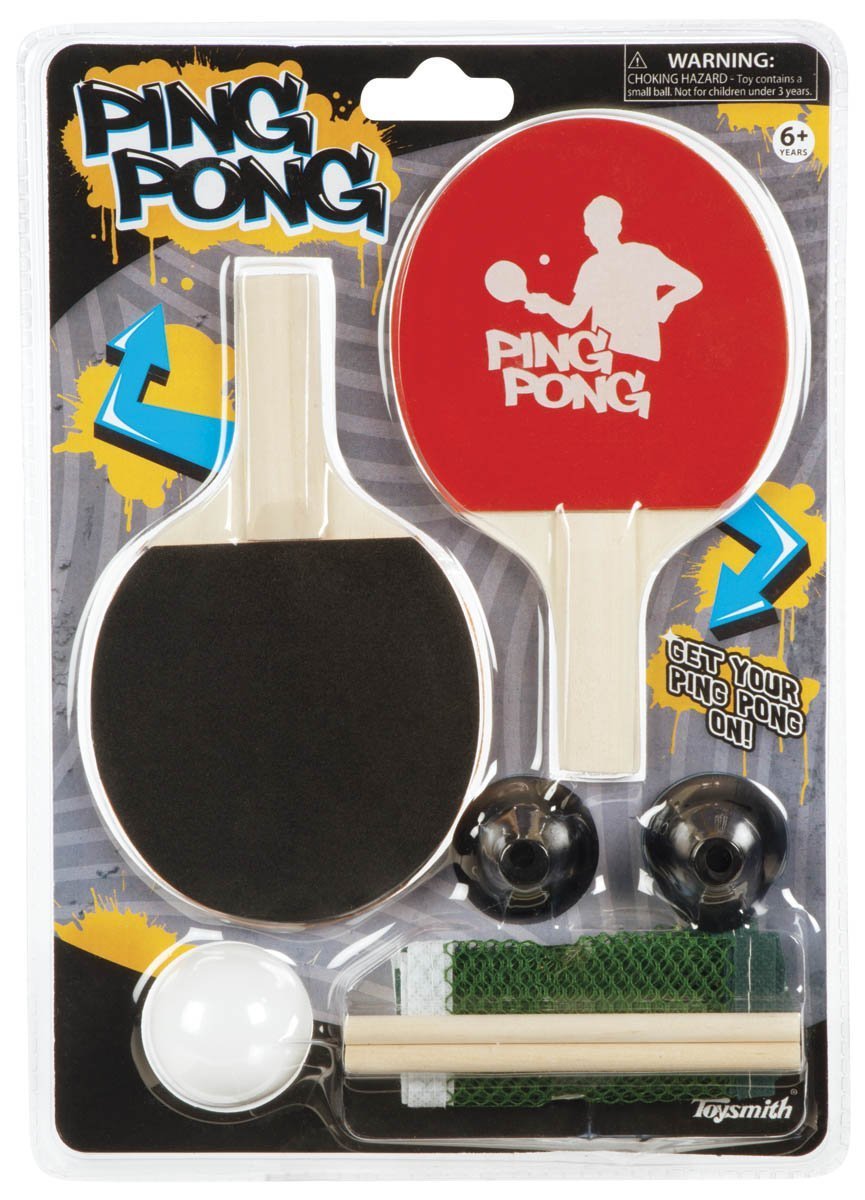 Amazon.com: Toysmith Mini Ping Pong, Packaging May Vary : Toysmith