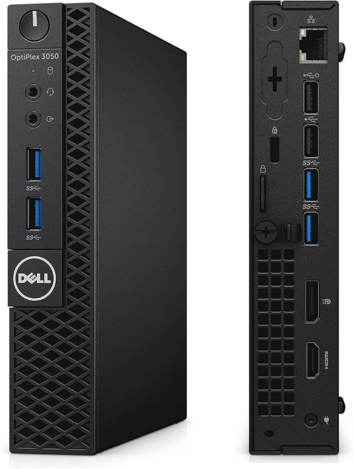 Dell OptiPlex 3050 Micro PC Computer, Windows 11 Pro Mini Desktop, Intel Core 7th Gen Processor, 256GB SSD, 8GB RAM, Keyboard & Mouse, LAN/RJ-45 (Renewed)