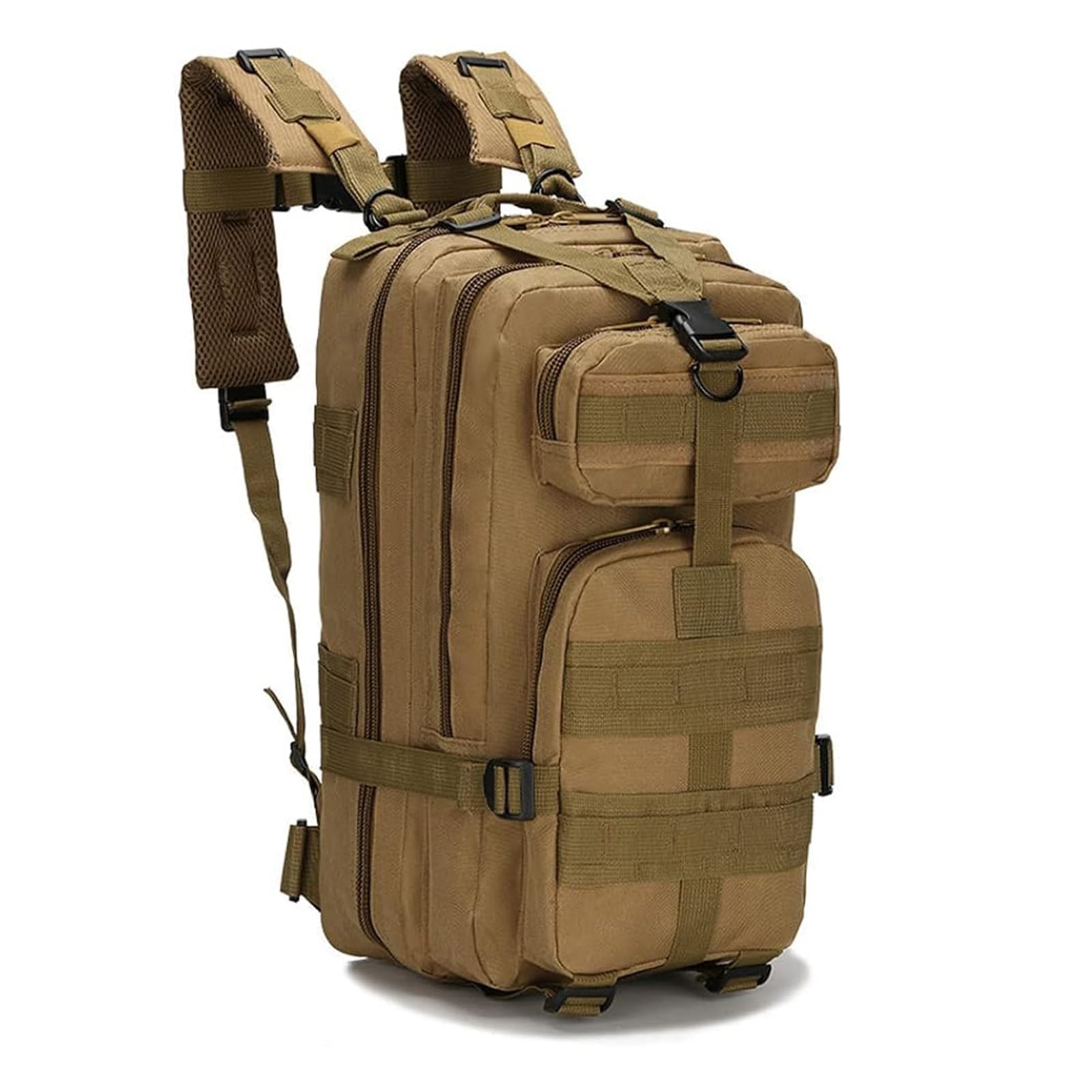 Lawaia Military Backpack Mens 25L Tactical Rucksack for Men Ruck Sacks Adult Men Fishing Backpack Travel Suitable for Camping Hiking Rucksack Outdoor Daypack