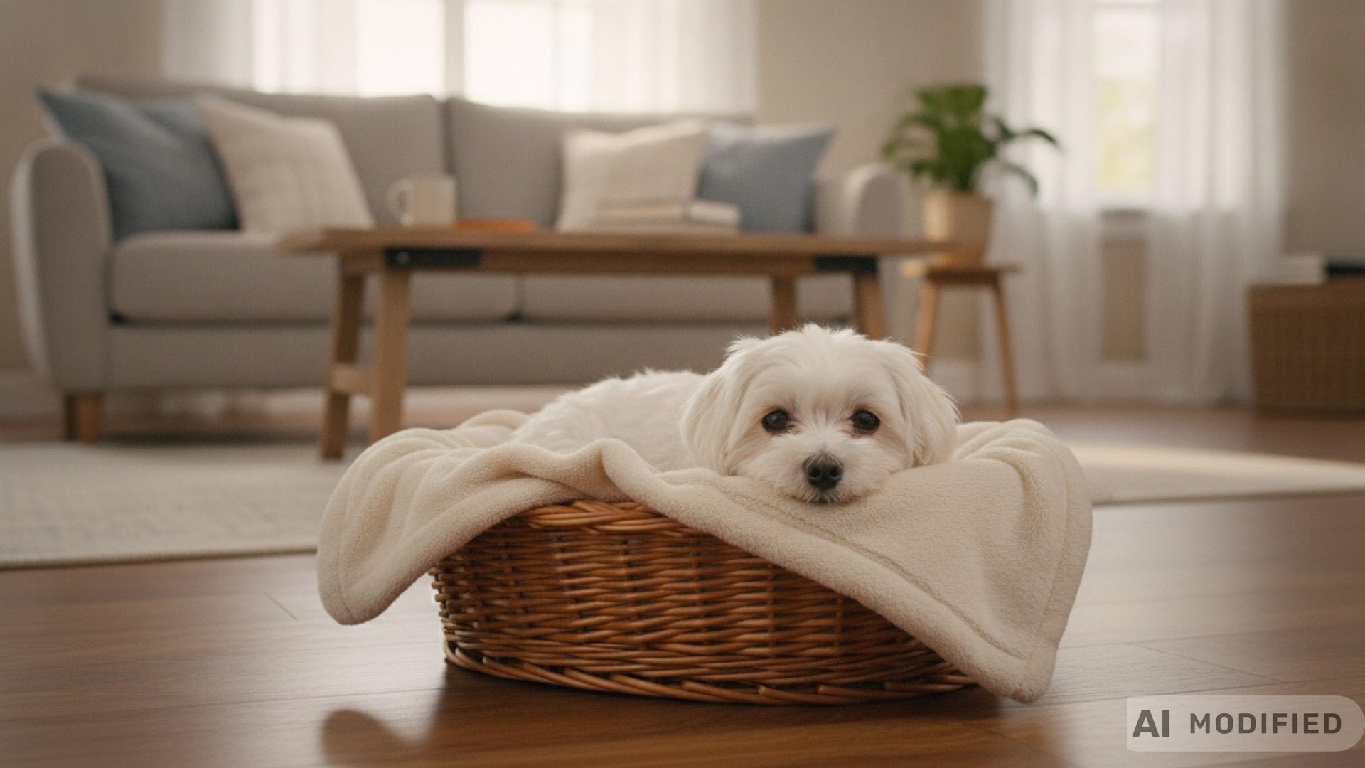 Katzenliege, Korb, Hundeliege, Katzenbett, Hundebett Haustier Sofa Liege Bett aus Weide K5-101 (BTH 63cm/46cm/19cm)