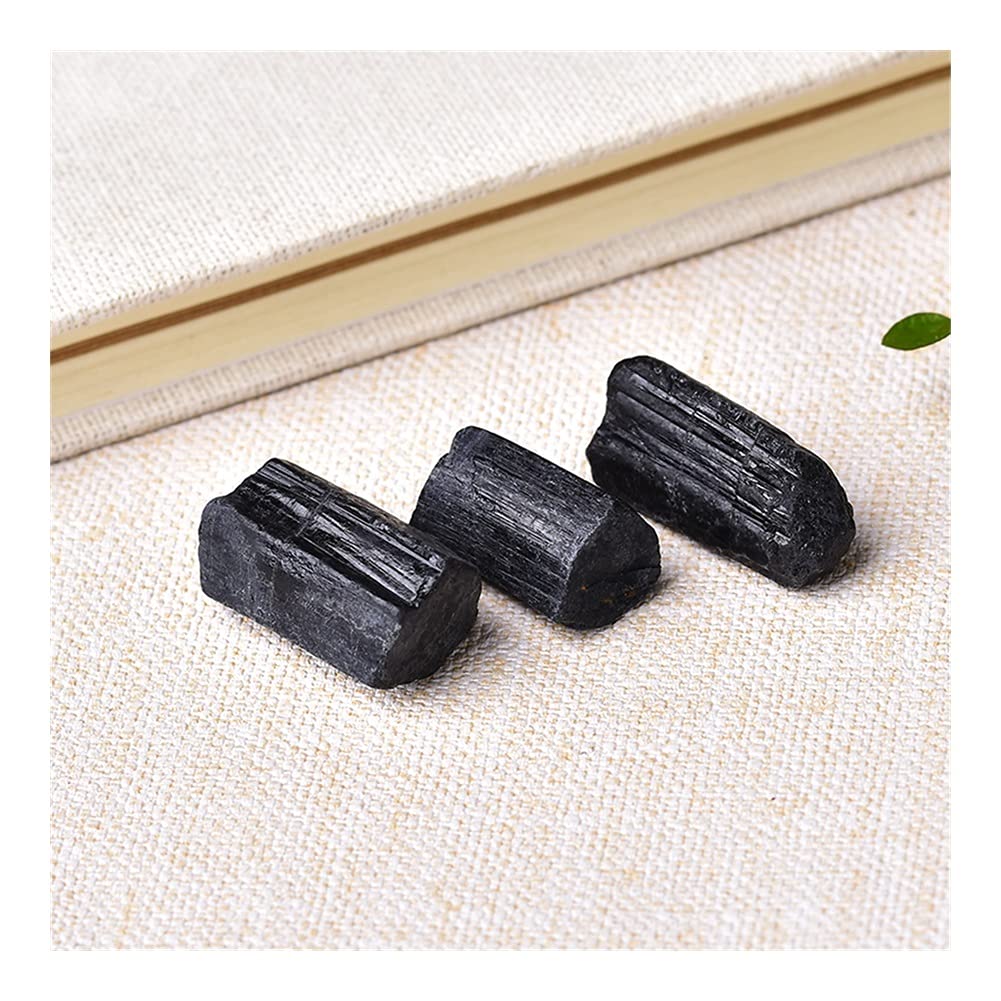 Pierre de Tourmaline Noire Naturelle brute pour lithothérapie et protection énergétique
