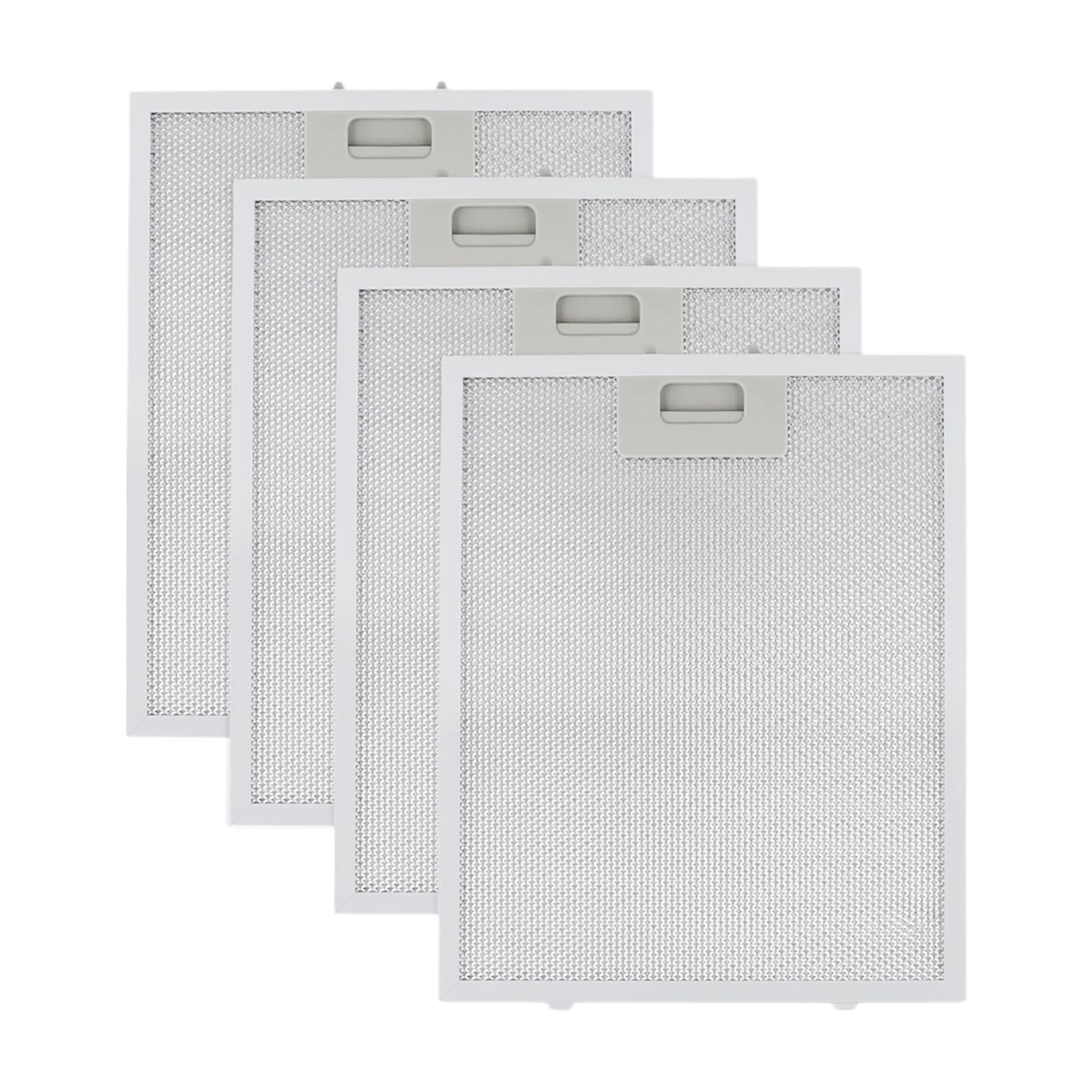Set Di 4 Filtri Antigrasso In Alluminio Lavabili For Cappe Da Cucina