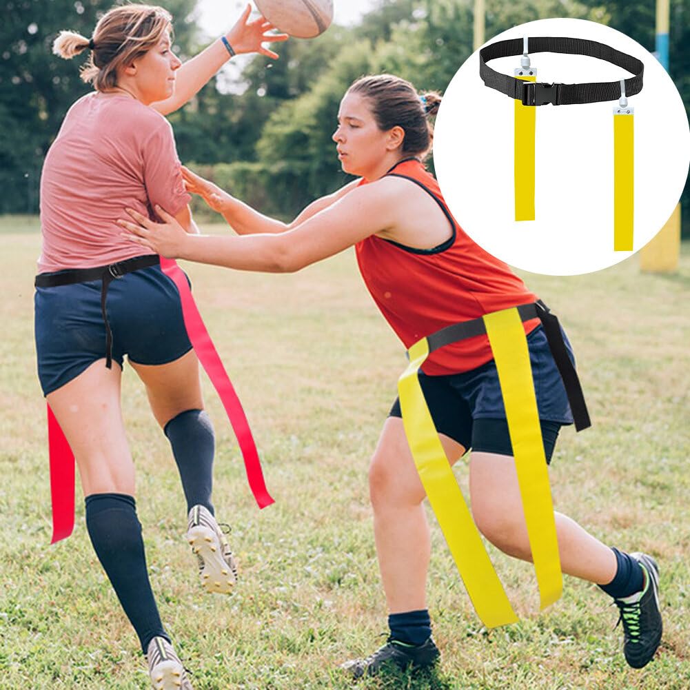 Flag Football Belt and Flags Set for Kids Teens Training