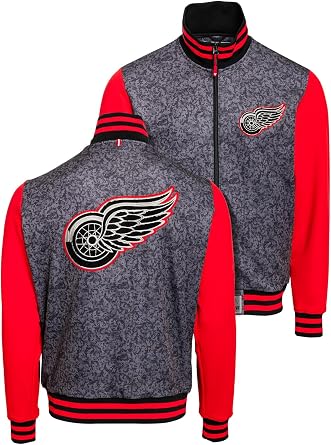 FE Unisex Detroit Red Wings Track Jacket