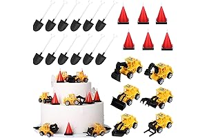 Yerliker Construction Cone Candles: The Perfect Construction Cake Topper