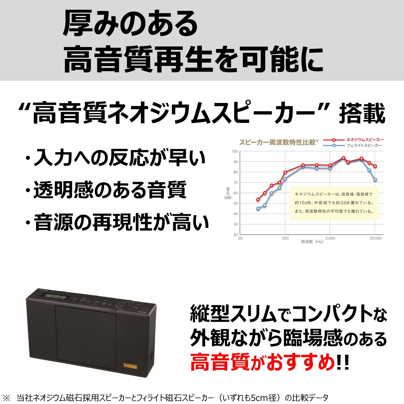 Amazon.co.jp: Toshiba TY-AN2K CD Radio, Bluetooth Transmission
