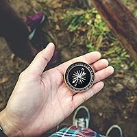 Vista 7 de Esky Emergency Sleeping Bag, Survival Bag Portable Thermal Bivy Sack, Waterproof Lightweight Emergency Blanket Survival Gear with Compass for