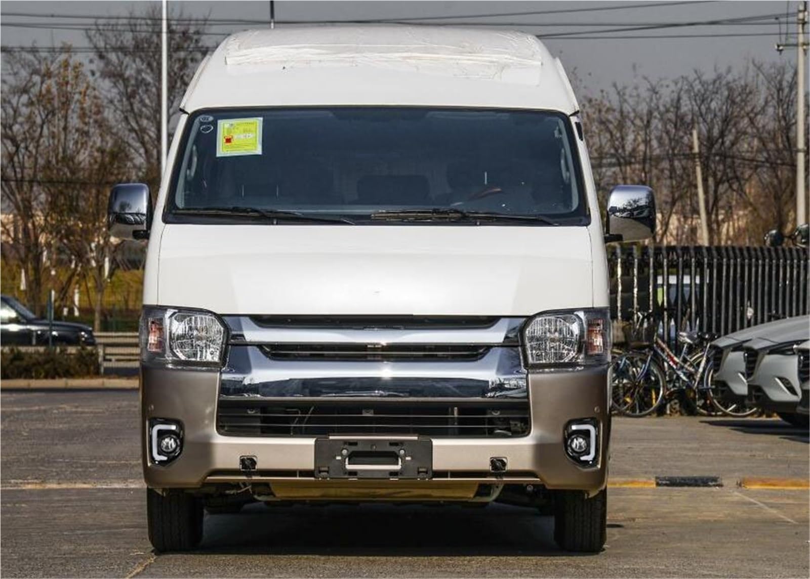 2 Pezzi 12 V LED DRL Luce Di Marcia Diurna Fendinebbia Con Relè Stile Indicatore Di Direzione Per Toyota Per Hiace 2014 2015 2016 2017 2018 Faro Fari Anteriori Auto