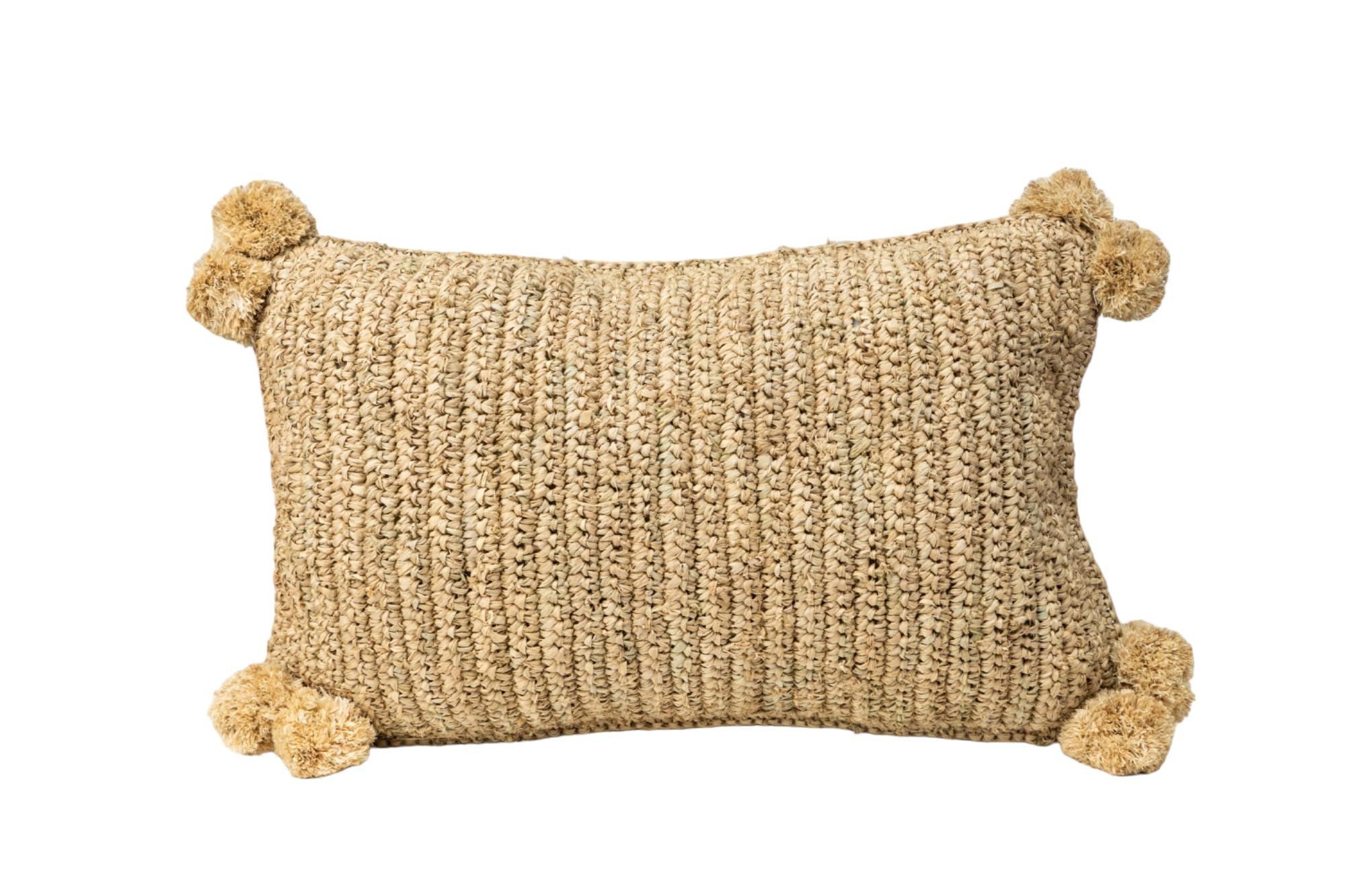 Coussin rectangulaire pour soulager le dos avec fibres naturelles de lin
